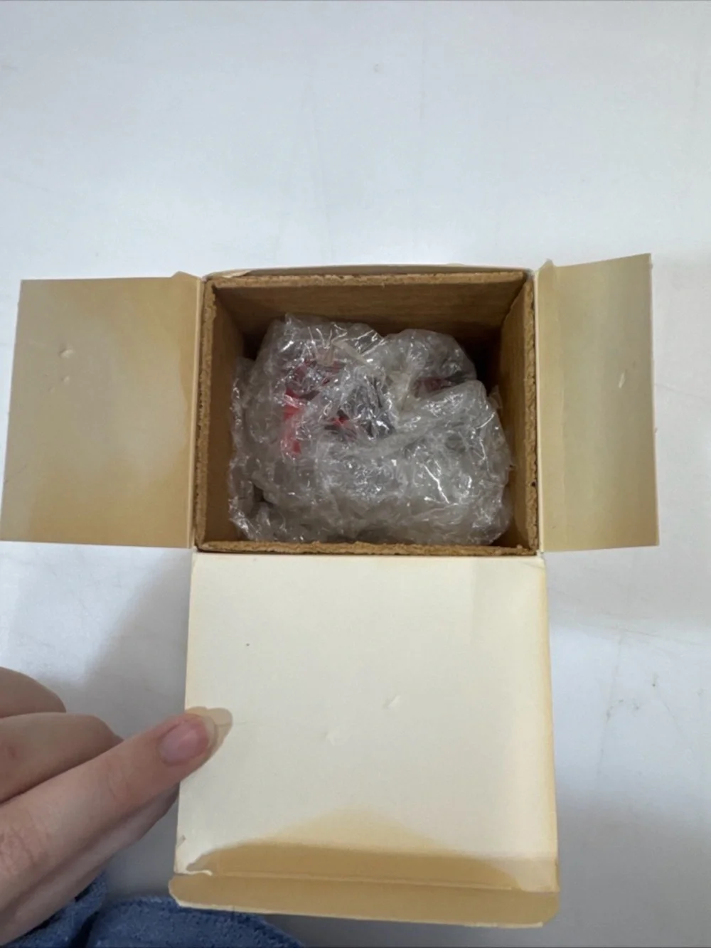 1996 Lands' End Grabinski Rugby Bear Gund Plush Bear Ornament W/ Box - Picture 4 of 7